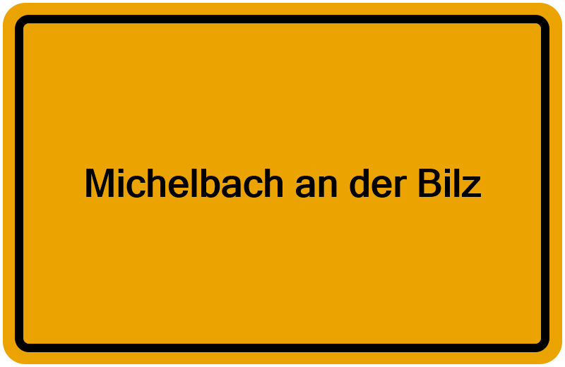 Handelsregisterauszug Michelbach an der Bilz